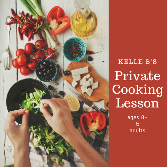 Kelle B's Private Cooking Lesson