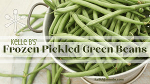 Frozen Pickled Green Beans